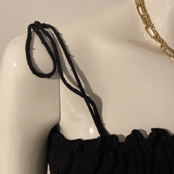 Crop Lil🌻 shirt, eyelet, print - Picture 3 of 5